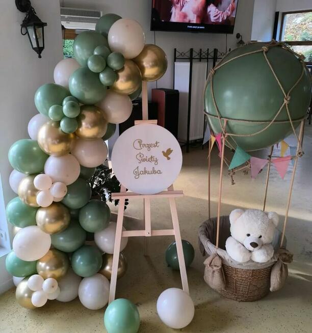Ścianki balonowe, balony z helem Rybnik