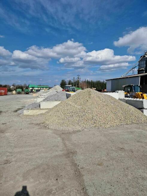 Kruszywa, kliniec, tłuczeń, grys szary, żwir, piasek