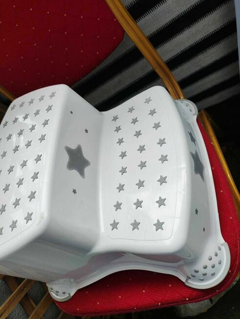 Podest białe schody Schodki dla Dziecka Dzieci do toalety