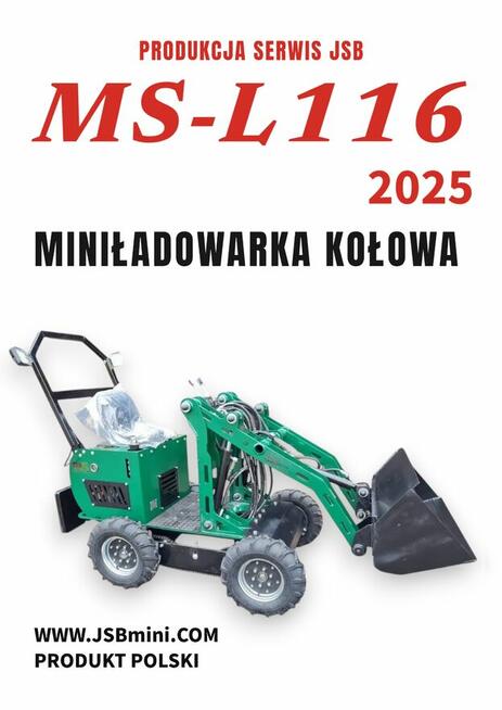 Ładowarka Koparka Wozidło - NOWE 2025 - Prosto od Producenta