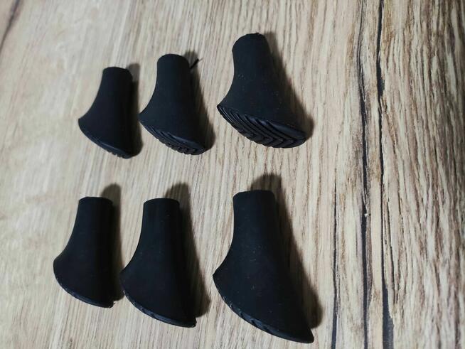 Nakładki Końcówki Buciki kijki trekingowe Nordic Walking