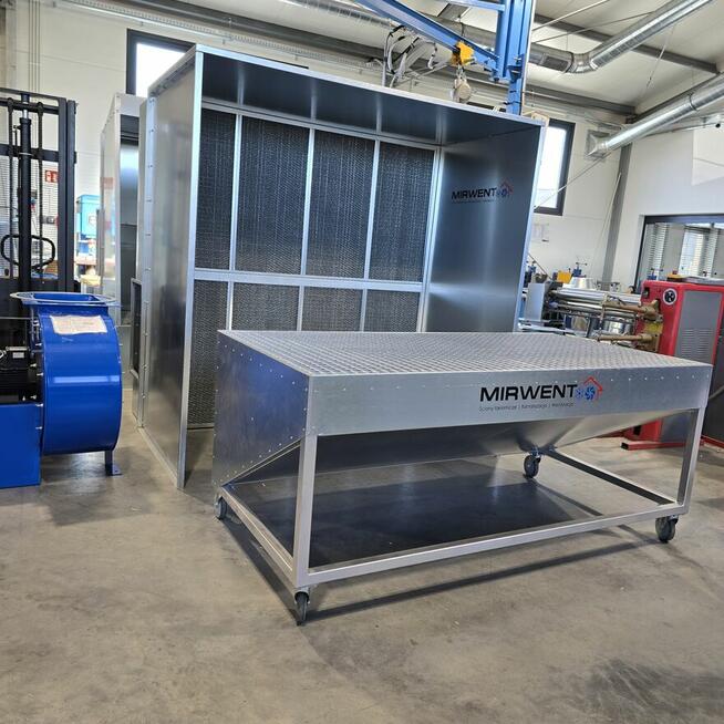 Ściana wyciągowa do obróbki metalu MIRWENT MKS