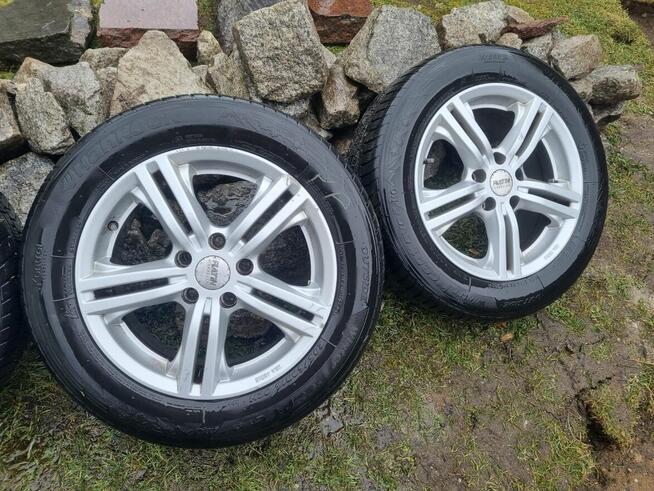 Komplet felg aluminiowych Platin 16 + opony zimowe Hankook