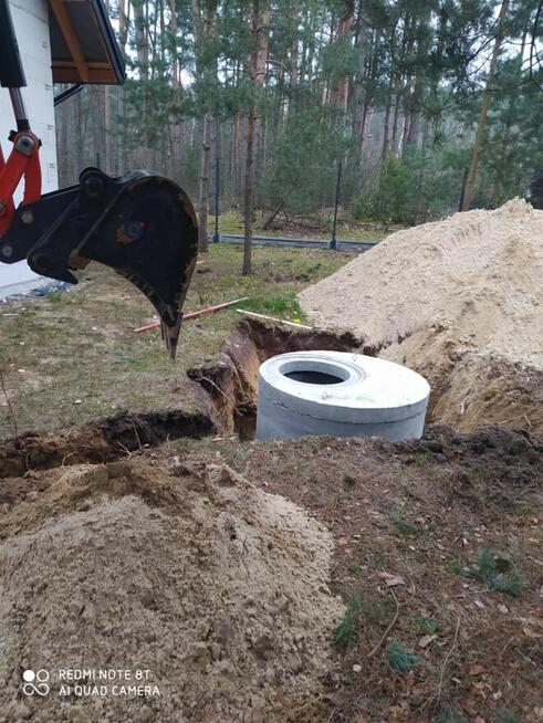 Usługi minikoparką