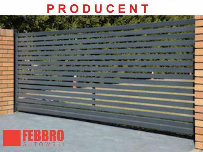 Brama PRZESUWNA palisadowa PRODUCENT ATRAKCYJNE CENY