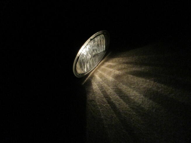 Lampa rowerowa na baterie