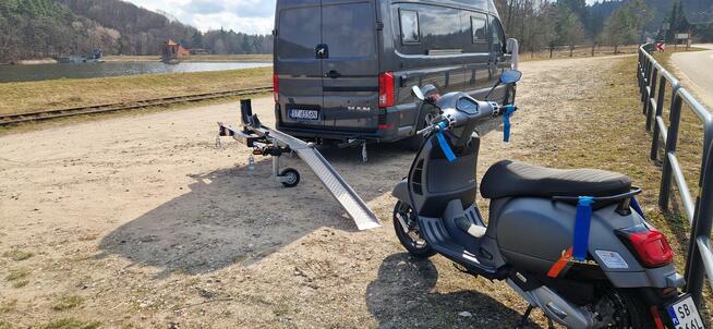 Bagażnik platforma na skuter motocykl rower do 150 kg