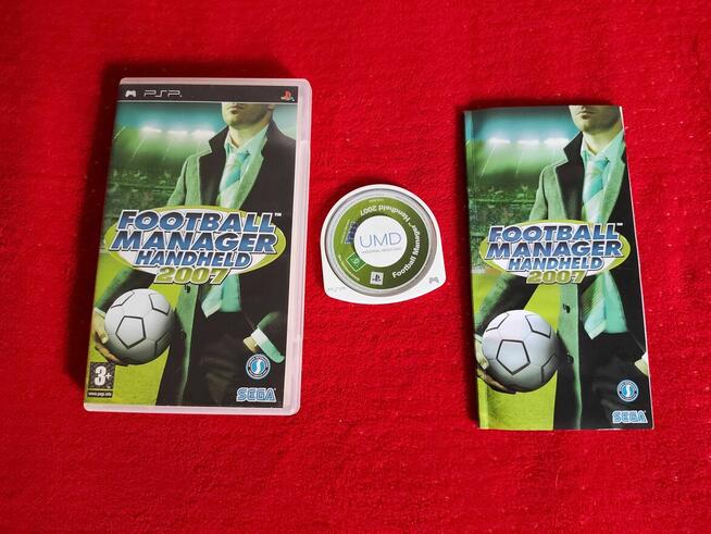 Football Manager Handheld 2007 Gra na konsolę PSP UMD Dysk