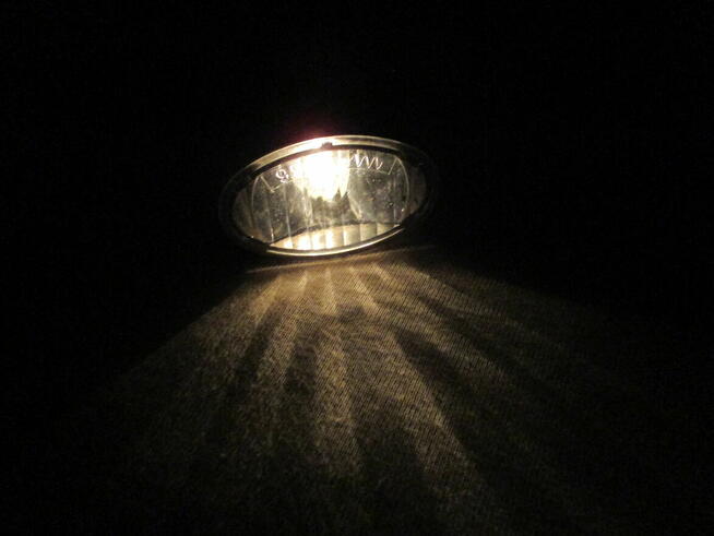 Lampa rowerowa na baterie