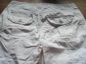 Biale spodnie, rozmiar 36