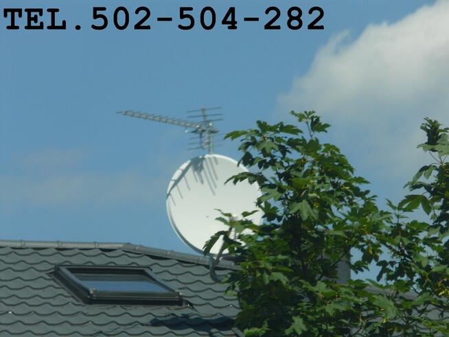 Montaż i serwis anten satelitarnych i naziemnych.