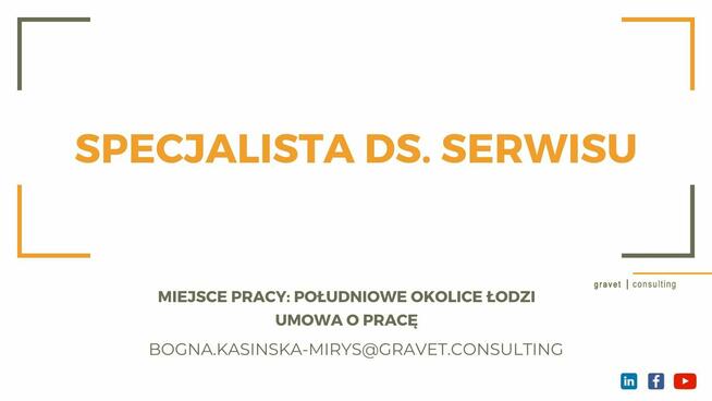 SPECJALISTA DS. SERWISU
