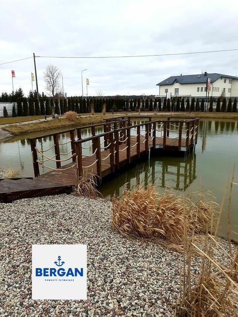 Pomost pomosty pływające na pływakach budowa pomostów