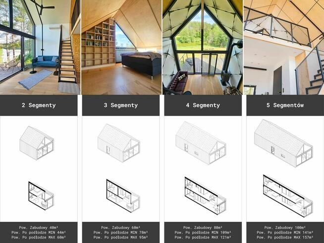 LoftoweDomy.pl - Modułowy Dom Jednorodzinny od 44m²