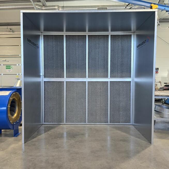 Ściana wyciągowa do obróbki metalu MIRWENT MKS