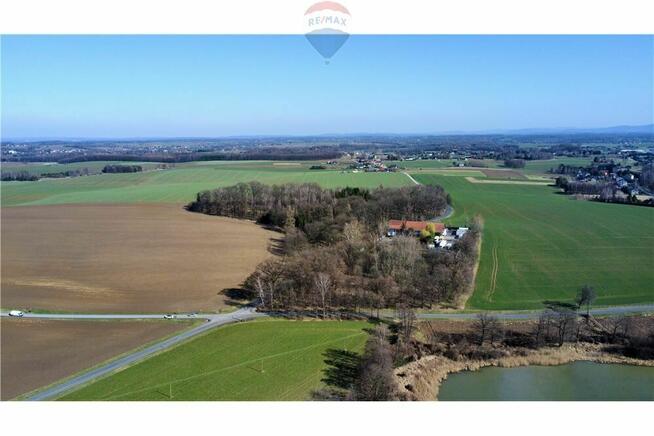 Działka usługowa Osiek k. Kęt