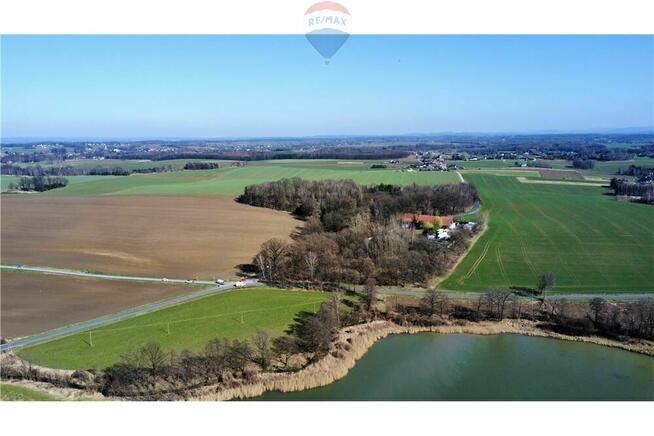 Działka usługowa Osiek k. Kęt