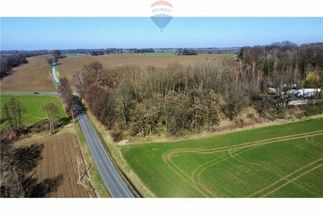 Działka usługowa Osiek k. Kęt