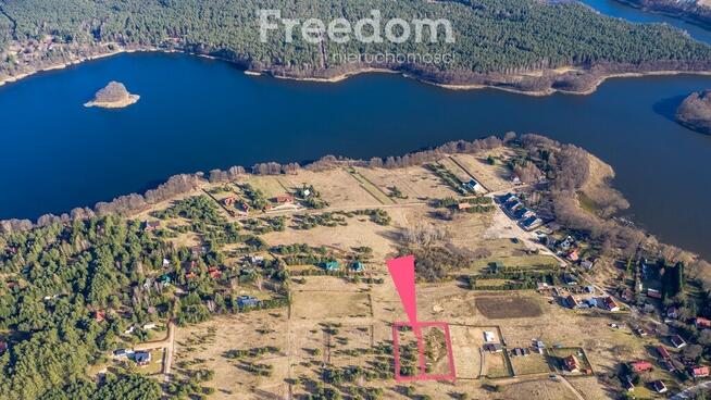 Atrakcyjna działka nad jeziorem -2003 m², Jabłonka