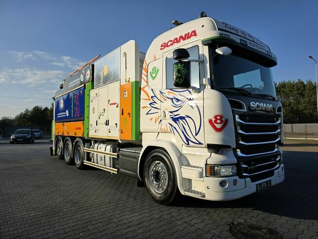 Scania V8 R580 MTS DINO 5 TRIPLE 54000V odkurzacz koparka ssąca koparka ssąca substancje sypkie odku
