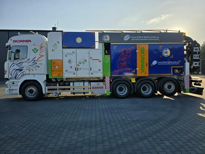 Scania V8 R580 MTS DINO 5 TRIPLE 54000V odkurzacz koparka ssąca koparka ssąca substancje sypkie odku