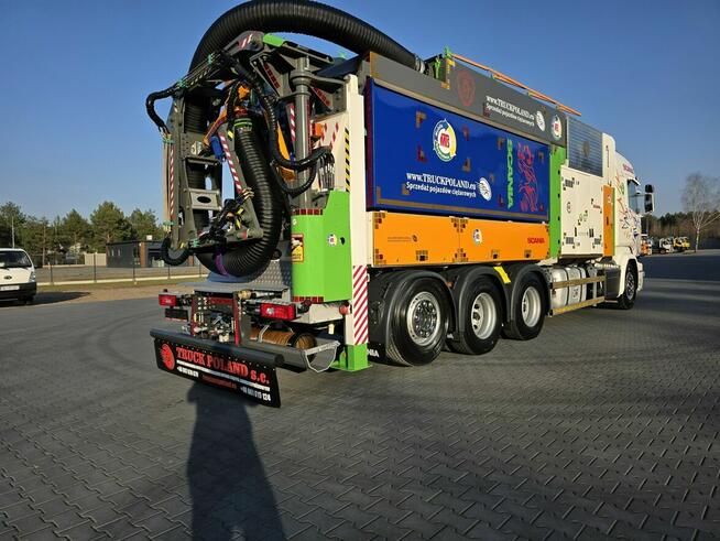 Scania V8 R580 MTS DINO 5 TRIPLE 54000V odkurzacz koparka ssąca koparka ssąca substancje sypkie odku