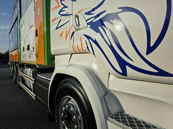 Scania V8 R580 MTS DINO 5 TRIPLE 54000V odkurzacz koparka ssąca koparka ssąca substancje sypkie odku