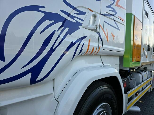 Scania V8 R580 MTS DINO 5 TRIPLE 54000V odkurzacz koparka ssąca koparka ssąca substancje sypkie odku