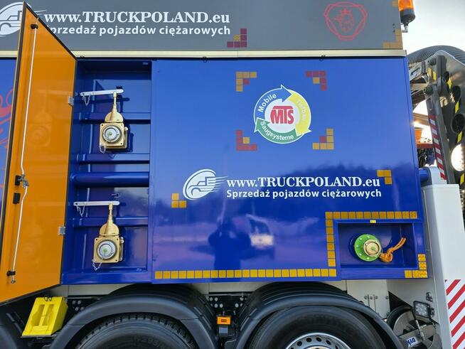 Scania V8 R580 MTS DINO 5 TRIPLE 54000V odkurzacz koparka ssąca koparka ssąca substancje sypkie odku