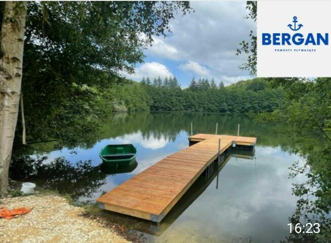 Pomost pomosty pływające na pływakach budowa pomostów