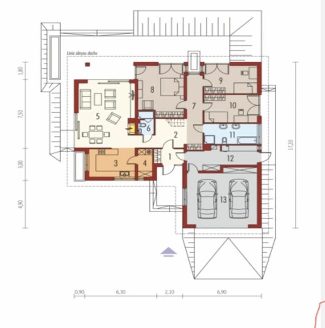 Dom parterowy w malowniczej okolicy