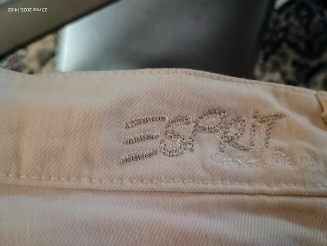 Białe spodnie , Esprit, rozmiar 36