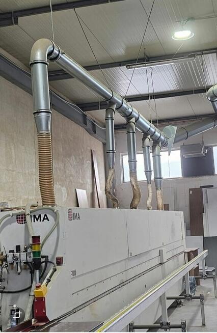 Filtrowentylacja Odciąg trocin, wyciąg od maszyn szlifierski