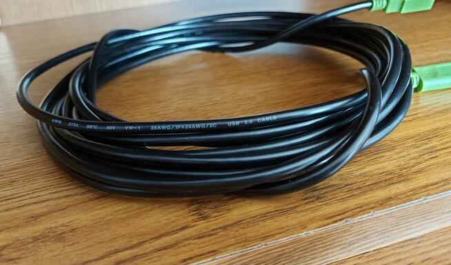 KABEL USB, DŁUGOŚĆ 6M