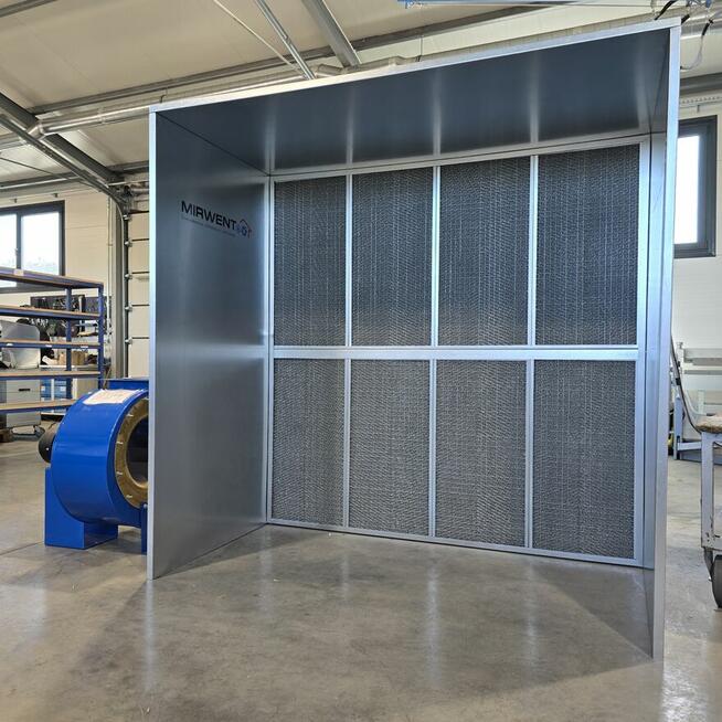 Ściana wyciągowa do obróbki metalu MIRWENT MKS