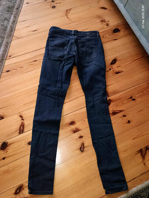 Granatowe jeansy ,rozmiar 36