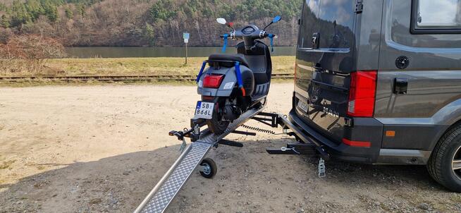 Bagażnik platforma na skuter motocykl rower do 150 kg