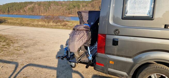 Bagażnik platforma na skuter motocykl rower do 150 kg