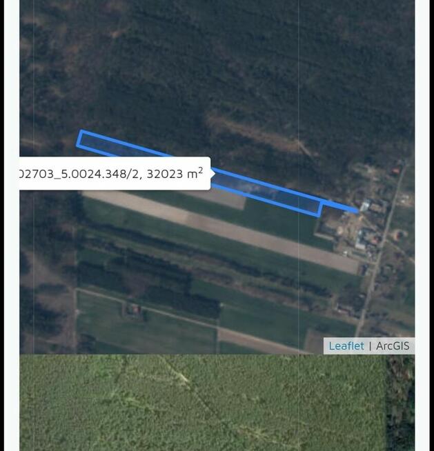 okazja 3.20HA ZA 180TYŚ LAS I ZIEMIA