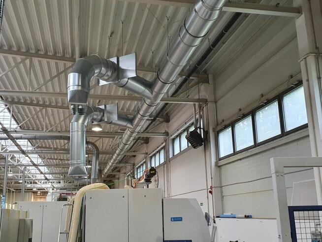 Filtrowentylacja Odciąg trocin, wyciąg od maszyn szlifierski