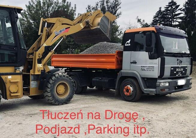 Koparka Transport Wywóz Gruzu Ziemia Ogrod. Piach Konstancin