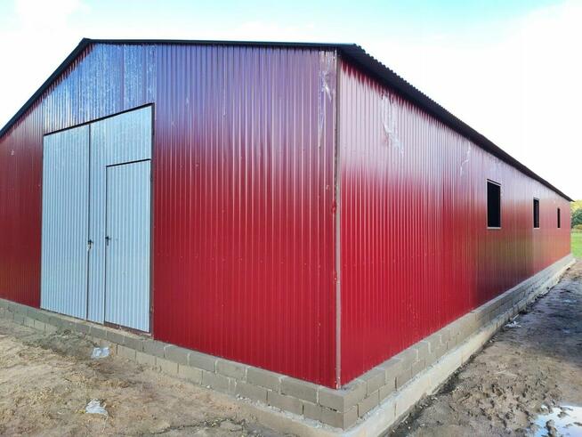 Garaże Wiaty Hale blaszaki