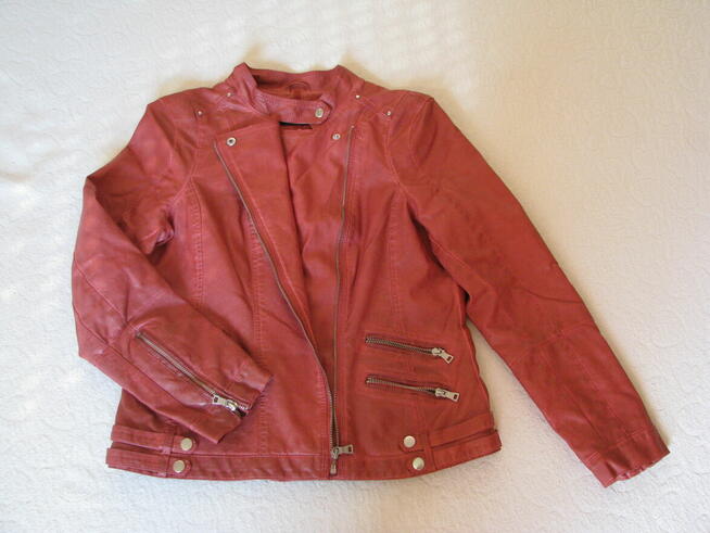 Kurtka ramoneska ze skórki, na stójce rozm. 42