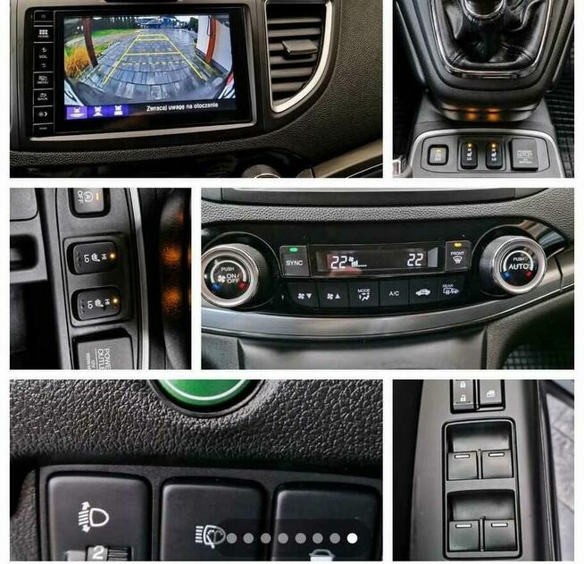 Honda CR-V 2015 FL 4 x4 SALON PL SKÓRA SZKLANY DACH ZAMIANA