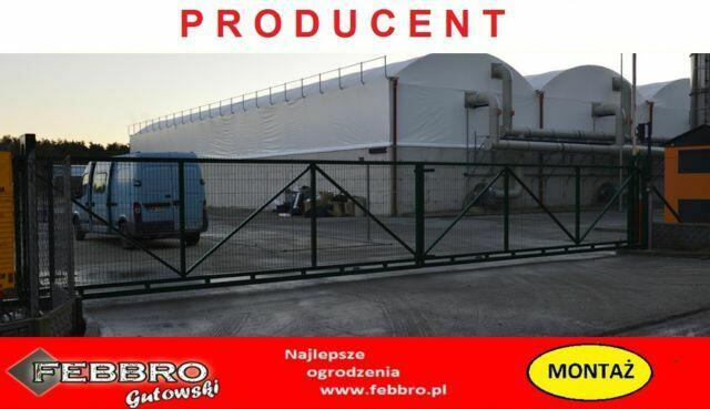 Bramy PRZEMYSŁOWE PANELOWE przesuwne do 13m Serwis Automaty