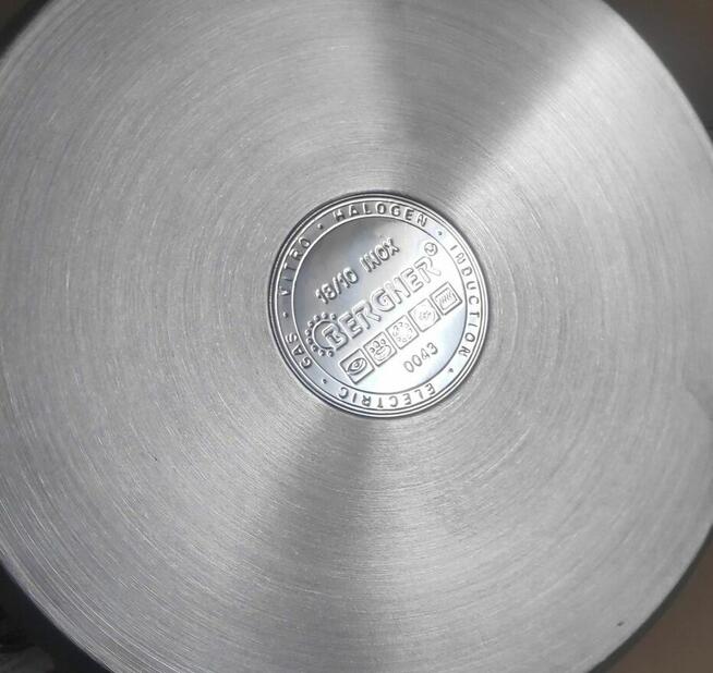 Garnek Bergner nierdzewny 11L