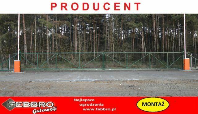 Bramy PRZEMYSŁOWE PANELOWE przesuwne do 13m Serwis Automaty