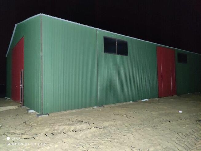 Garaże Wiaty Hale blaszaki