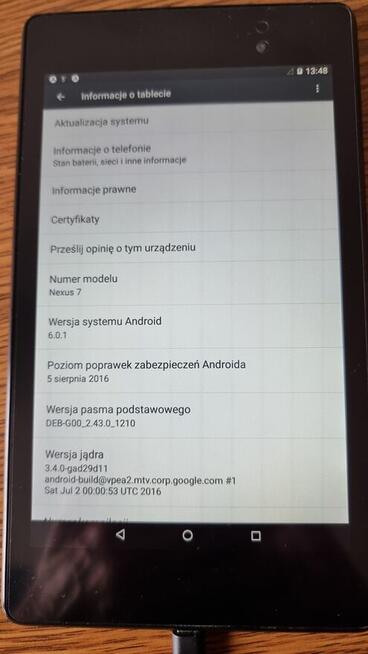 Tablet ASUS NEXUS 7