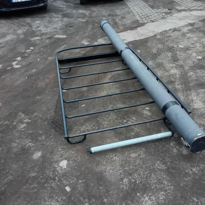 Bagażnik dachowy+ Rura do transportu długich przedmiotów